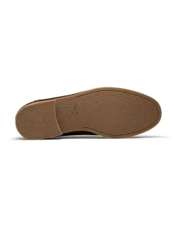 Aquila Giacomo Leather Loafers in Dark Brown