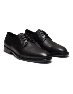Aquila Grantham Derby Shoes in Black
