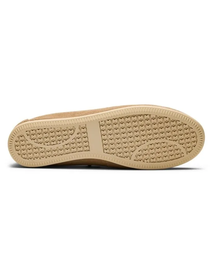 Aquila Keel Suede Boat Shoes in Sand