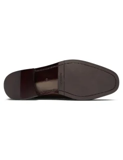 Aquila Ludlow Leather Derby Shoes in Brown