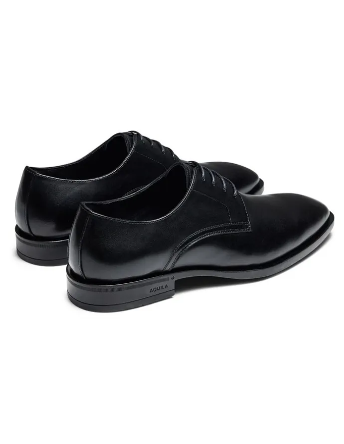Aquila Magnus Derby Shoes in Black