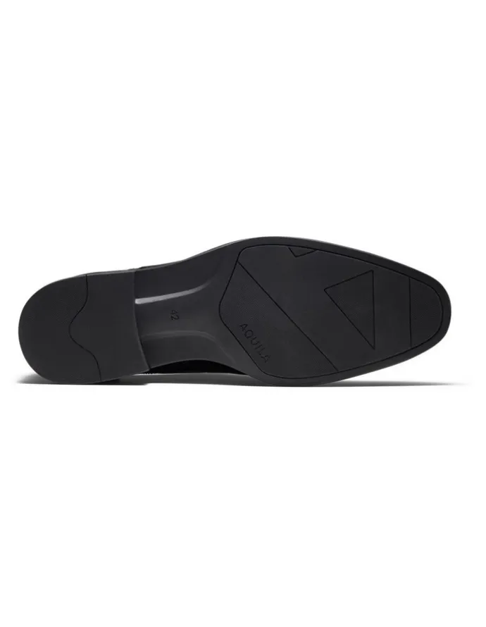 Aquila Magnus Derby Shoes in Black