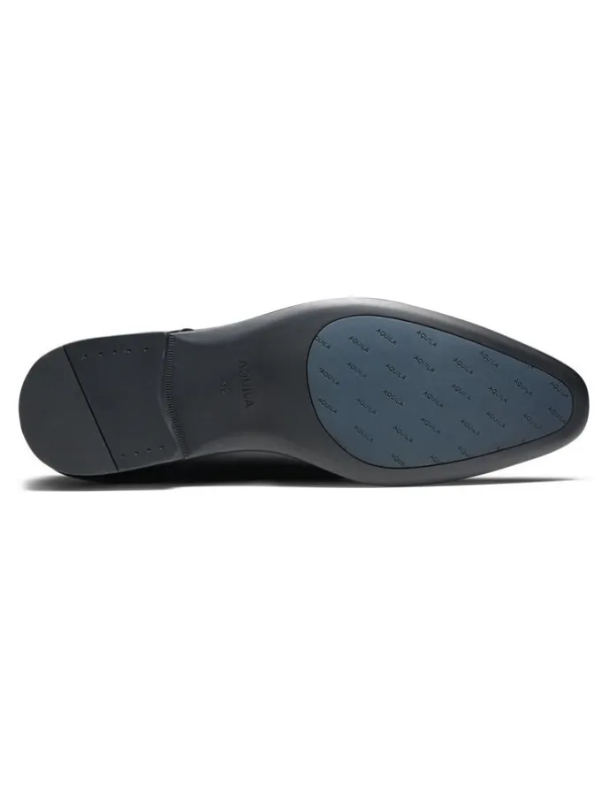 Aquila Marvin Leather Dress Shoes in Black