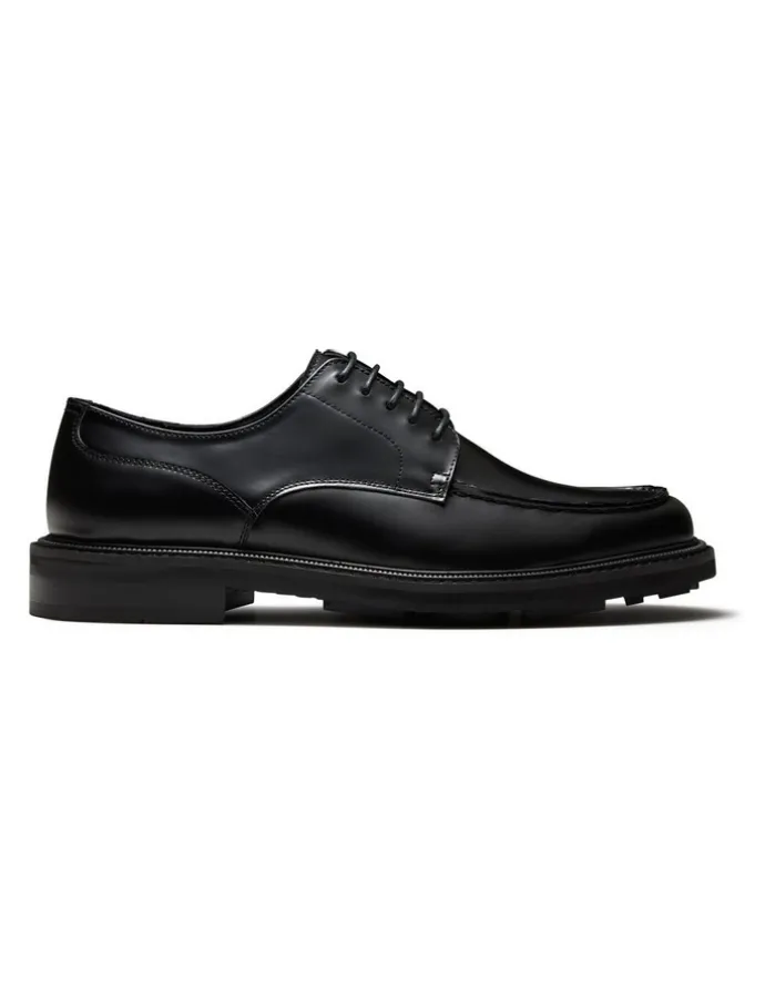 Aquila Mensa Lace Up Shoes in Black