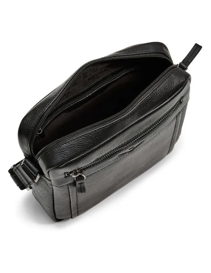 Aquila Montoro Leather Briefcase in Brown