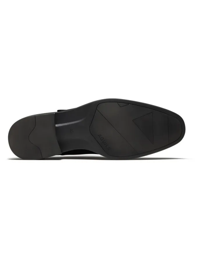 Aquila Murphy Monk Strap Shoes in Black
