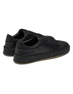 Aquila Odin Leather Sneakers in Black
