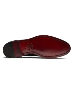 Aquila Simmons Oxford Shoes in Patent Black