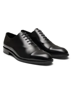Aquila Stark Dress Shoes in Patent Black