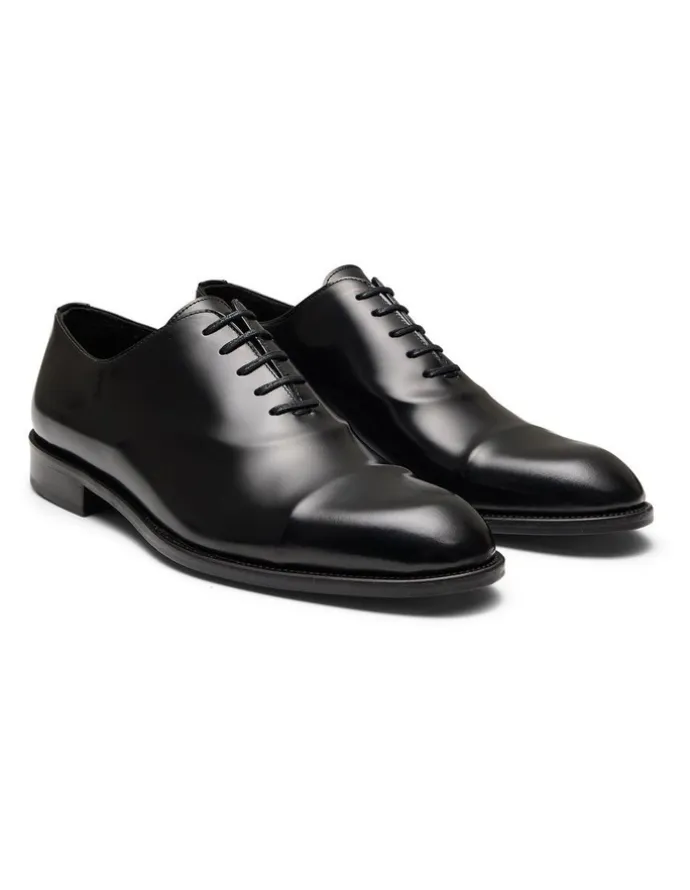 Aquila Stark Dress Shoes in Patent Black