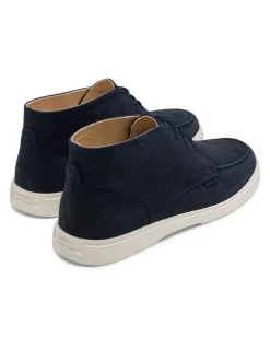 Aquila Breeze Nubuck Chukka Boot in Navy