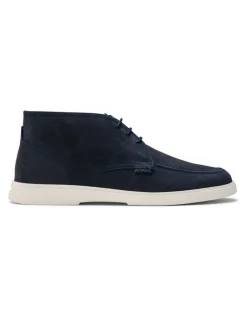 Aquila Breeze Nubuck Chukka Boot in Navy