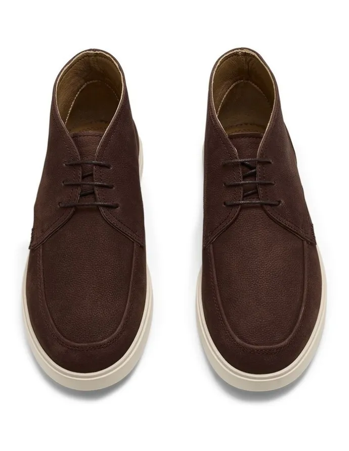 Aquila Breeze Nubuck Chukka Boots in Brown
