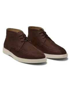 Aquila Breeze Nubuck Chukka Boots in Brown