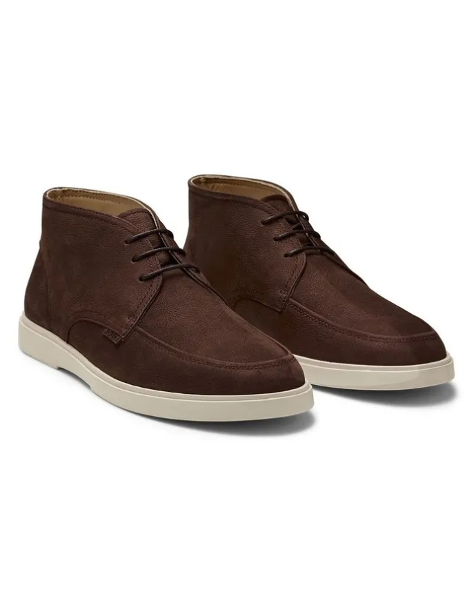 Aquila Breeze Nubuck Chukka Boots in Brown