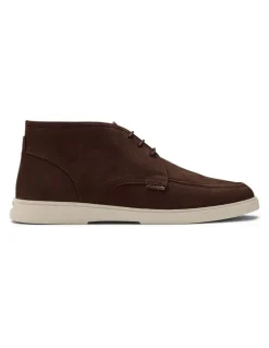 Aquila Breeze Nubuck Chukka Boots in Brown