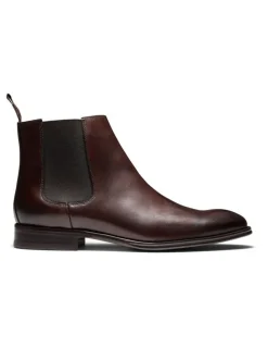 Aquila Burnell Chelsea Boots in Brown