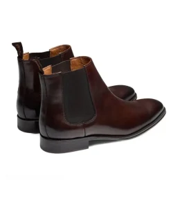 Aquila Burnell Chelsea Boots in Brown