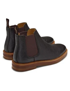 Aquila Dakar Chelsea Boots in Dark Brown