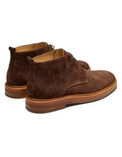 Aquila Dakar Suede Chukka Boots in Brown