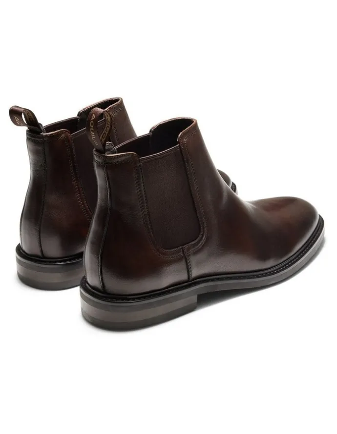 Aquila Dallas Chelsea Boots in Brown
