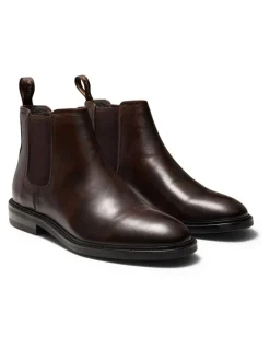 Aquila Dallas Chelsea Boots in Brown