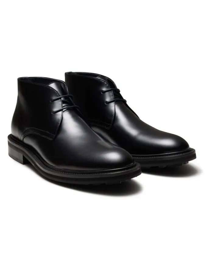 Aquila Mensa Chukka Boots in Black