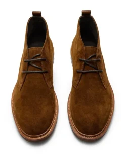 Aquila Ollie Suede Chukka Boots in Light Brown