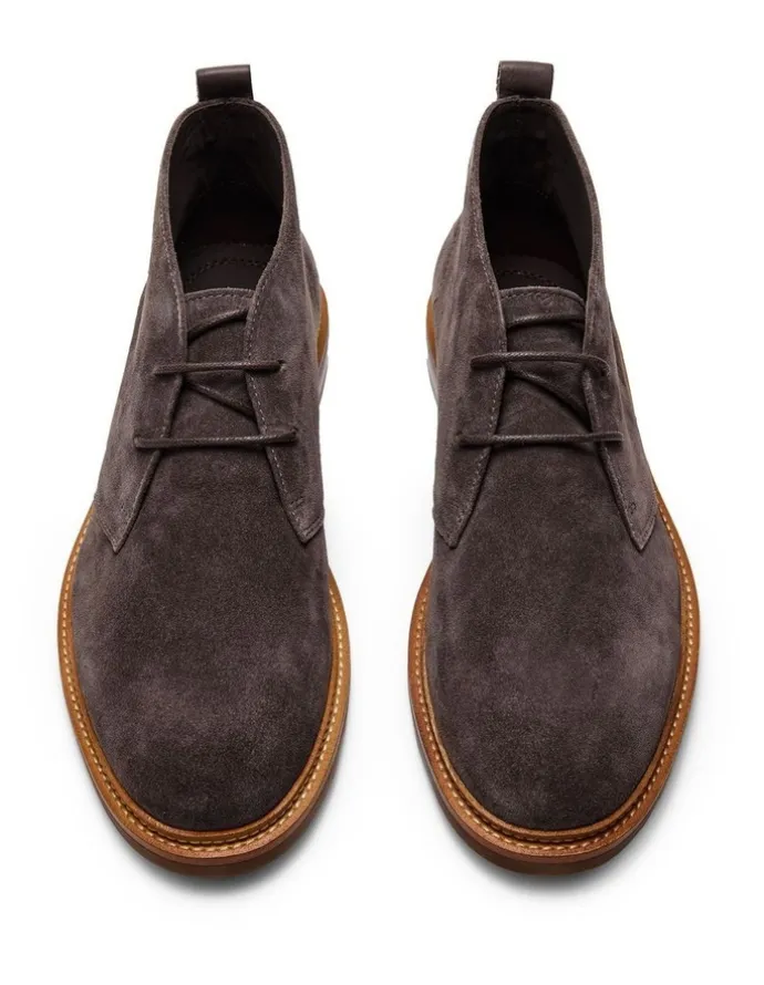 Aquila Ollie Suede Chukka Boots in Grey