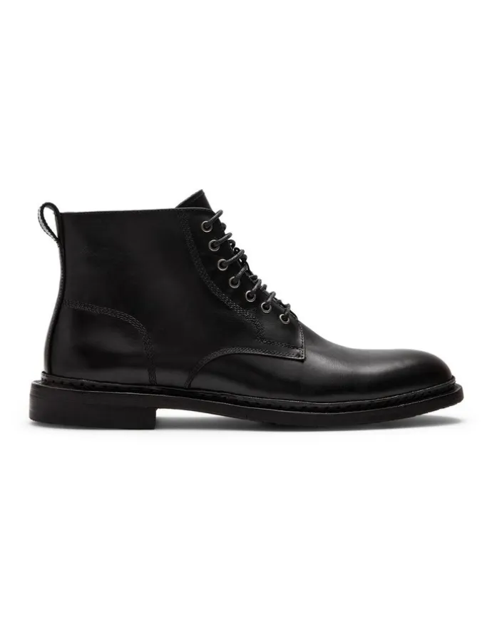 Aquila Vedder Lace-Up Boots in Black