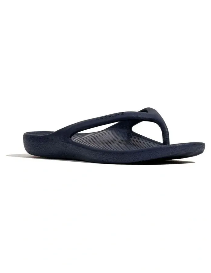 Archline Orthotic Foam Thongs in Navy
