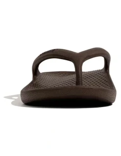 Archline Rebound Orthotic Arch Support Foam Thongs in Brown