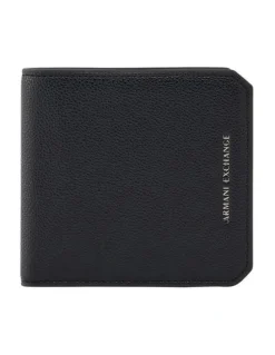Armani Exchange Alex Bifold Wallet in Black