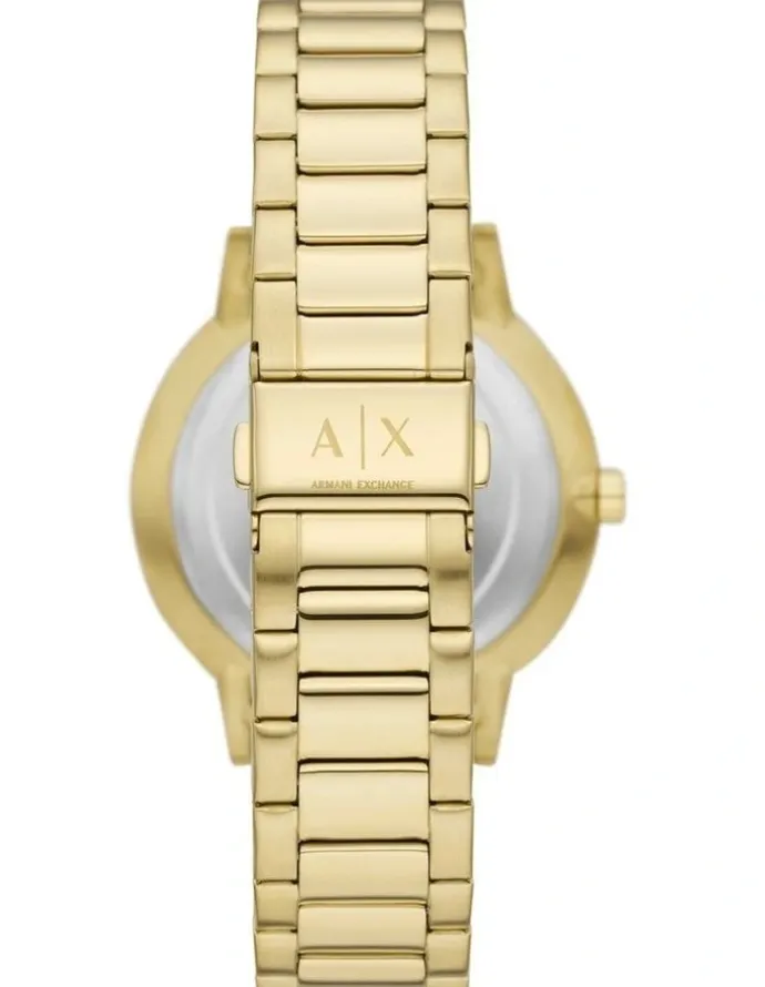 Armani Exchange Analogue AX7144SET Watch in Gold