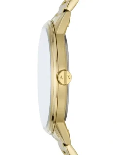 Armani Exchange Analogue AX7144SET Watch in Gold