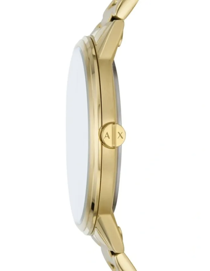 Armani Exchange Analogue AX7144SET Watch in Gold