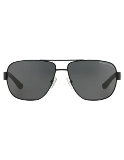 Armani Exchange AX2012S Black Sunglasses