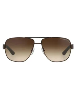 Armani Exchange AX2012S Brown Sunglasses