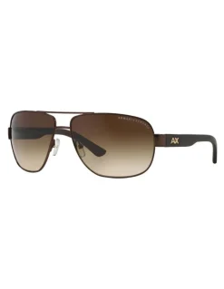 Armani Exchange AX2012S Brown Sunglasses