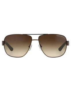 Armani Exchange AX2012S Brown Sunglasses