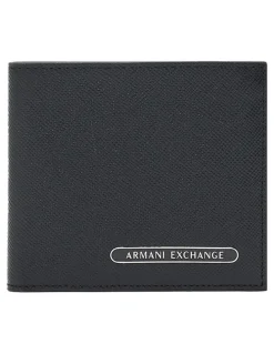 Armani Exchange Barcelona Bifold Wallet in Black