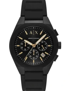 Armani Exchange Chronograph AX7165SET Watch in Black