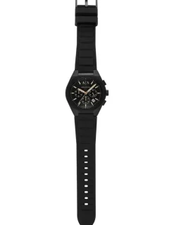 Armani Exchange Chronograph AX7165SET Watch in Black