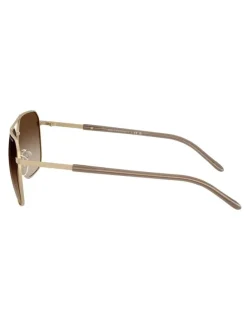 Armani Exchange Metal Sunglasses in Gold