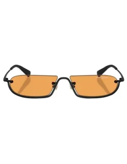Armani Exchange Metal Sunglasses in Black