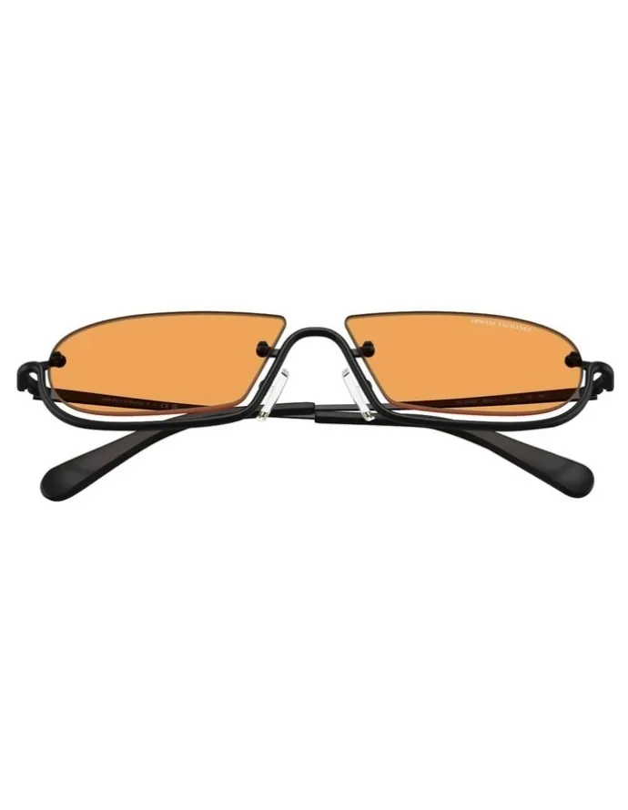 Armani Exchange Metal Sunglasses in Black