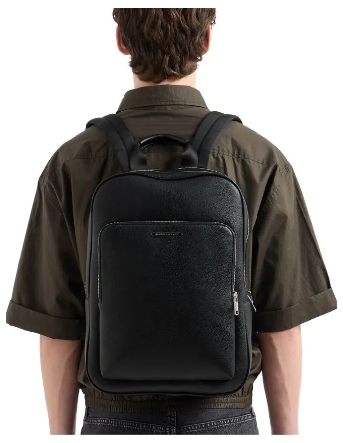Armani Exchange Okinawa Backpack in Black