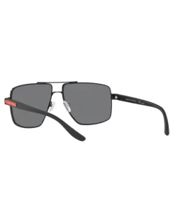 Armani Exchange Polarised AX2037S Sunglasses in Black