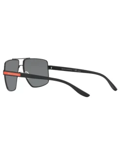 Armani Exchange Polarised AX2037S Sunglasses in Black