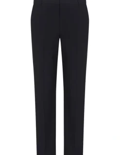 Armani Exchange Chino Trousers in Flowing Fabric in Black